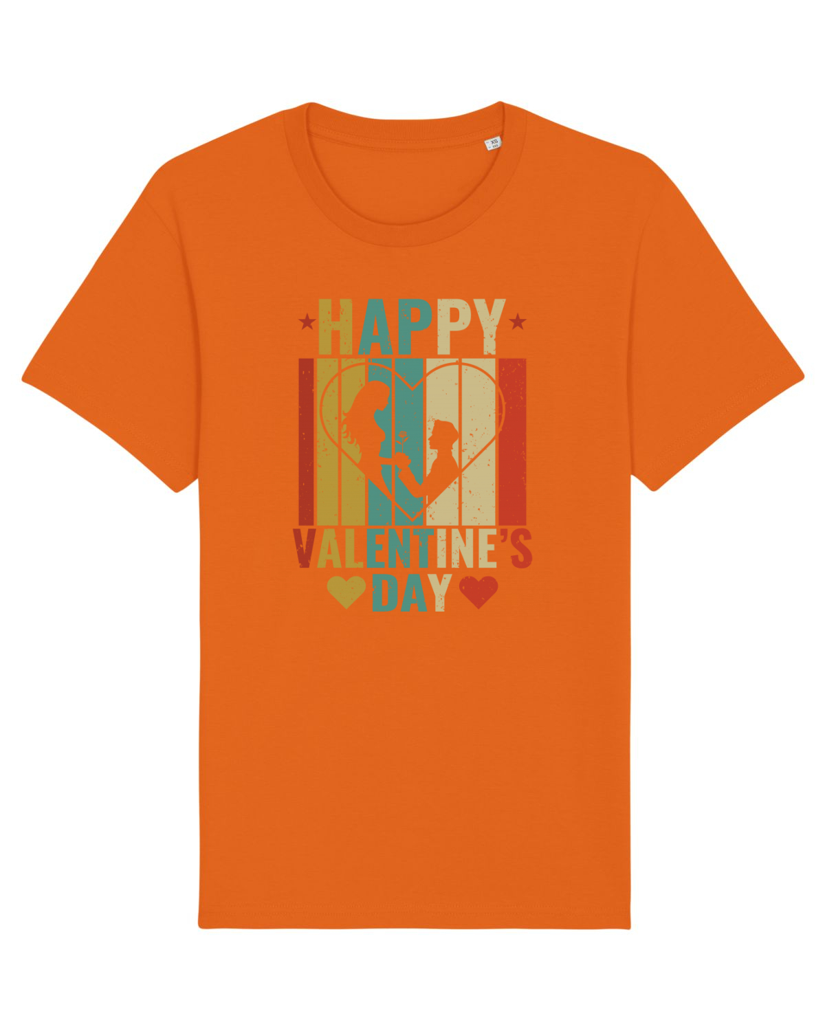 Tricou mânecă scurtă Unisex Rocker Bright Orange