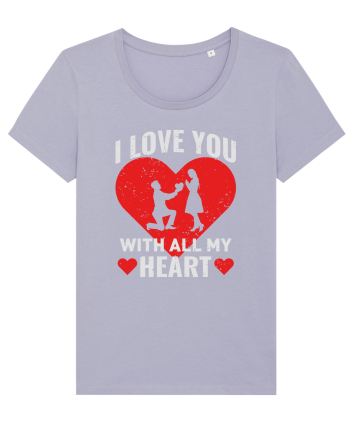 pentru îndrăgostiți - I love you with all my heart Lavender
