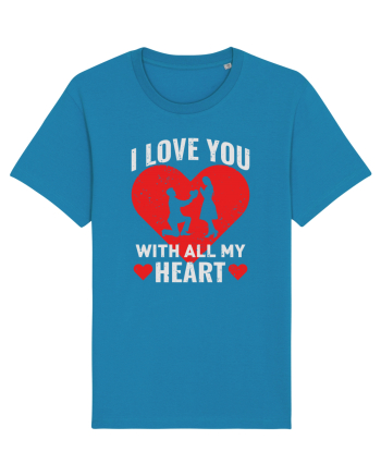 pentru îndrăgostiți - I love you with all my heart Azur