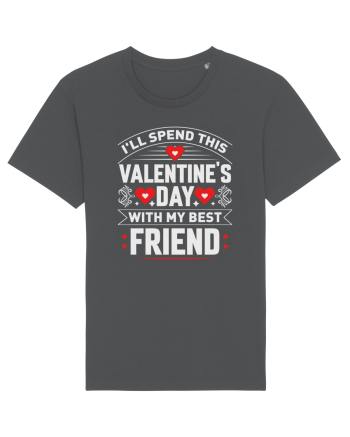 pentru îndrăgostiți - I will spend this Valentines Day with my best friend Anthracite