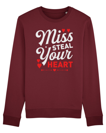pentru îndrăgostiți - Miss steal your heart Burgundy