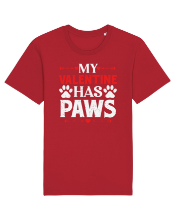 pentru îndrăgostiți - My valentine has paws Red