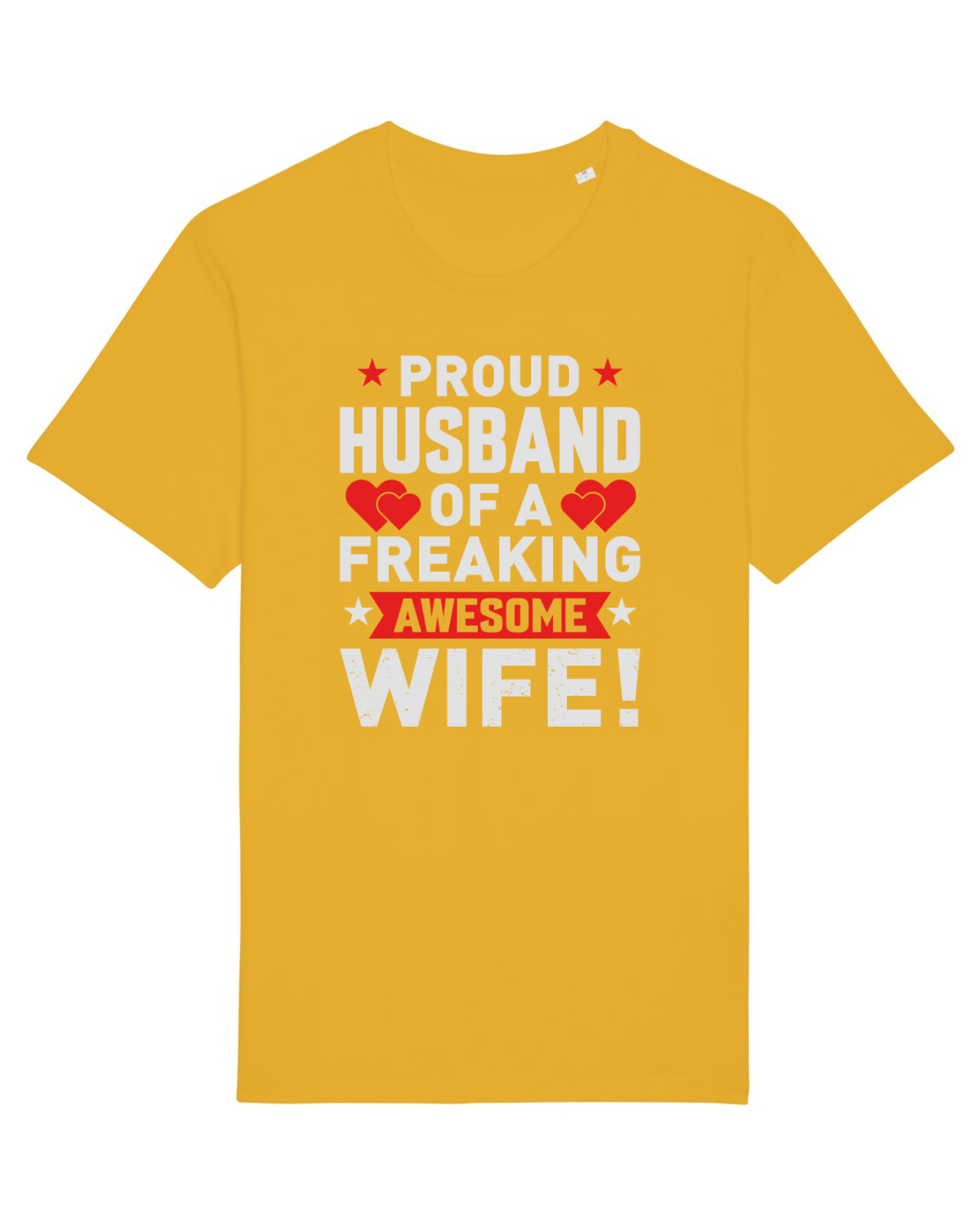 Tricou mânecă scurtă Unisex Rocker Spectra Yellow