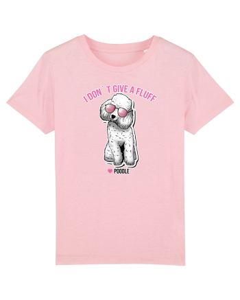I DON`T GIVE A FLUFF - PUDEL Cotton Pink
