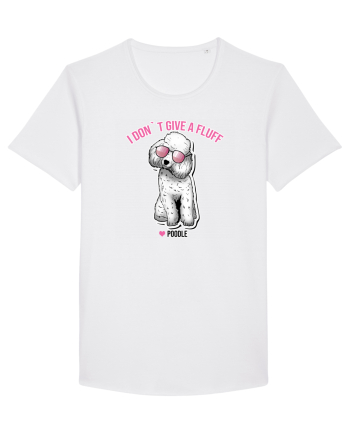 I DON`T GIVE A FLUFF - PUDEL White