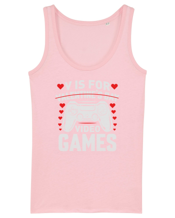 pentru îndrăgostiți - V is for Valentines Day video games Cotton Pink