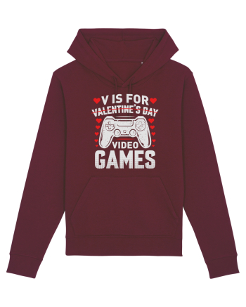 pentru îndrăgostiți - V is for Valentines Day video games Burgundy