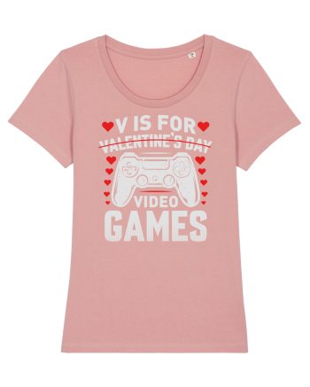 pentru îndrăgostiți - V is for Valentines Day video games Canyon Pink