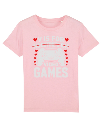 pentru îndrăgostiți - V is for Valentines Day video games Cotton Pink