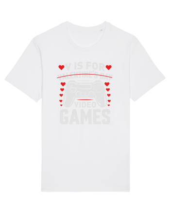 pentru îndrăgostiți - V is for Valentines Day video games White