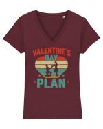 pentru îndrăgostiți - Valentines Day plan Tricou mânecă scurtă guler V Damă Evoker