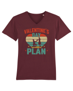 pentru îndrăgostiți - Valentines Day plan Tricou mânecă scurtă guler V Bărbat Presenter
