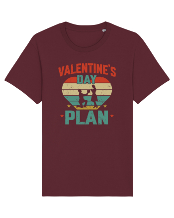 pentru îndrăgostiți - Valentines Day plan Burgundy