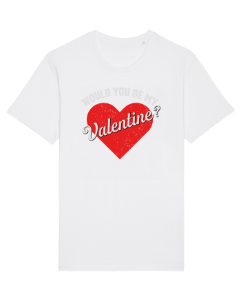 pentru îndrăgostiți - Would you be my valentine White