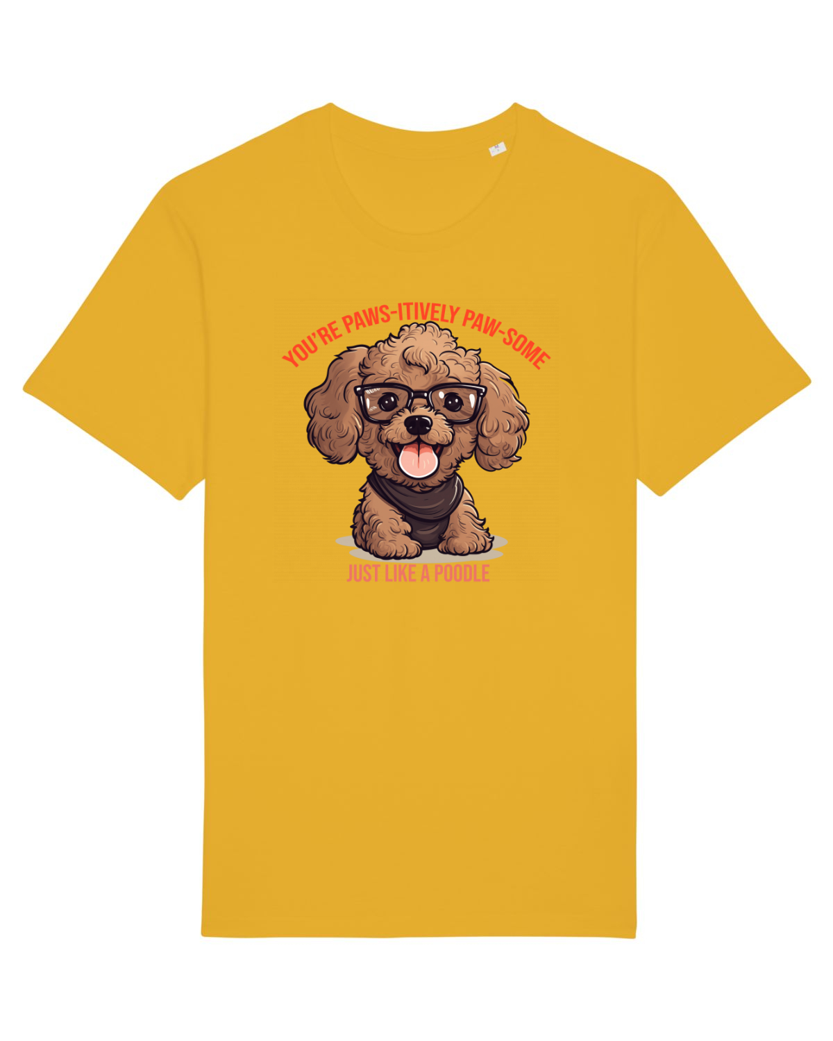 Tricou mânecă scurtă Unisex Rocker Spectra Yellow