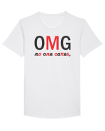 OMG Tricou mânecă scurtă guler larg Bărbat Skater