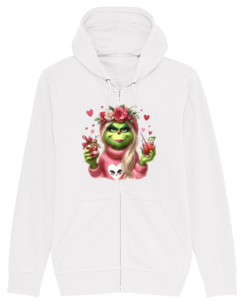 în stil chic Grinch - Fashionistă îndrăgostită și rebelă v10 White