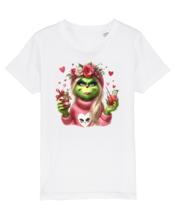 în stil chic Grinch - Fashionistă îndrăgostită și rebelă v10 White