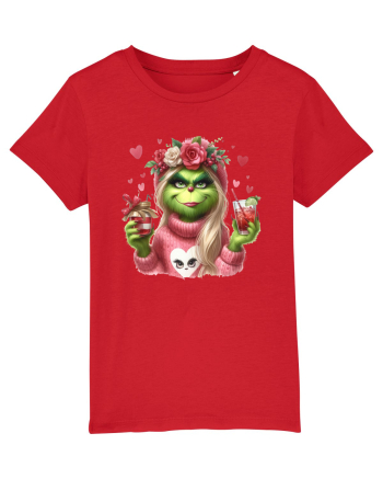 în stil chic Grinch - Fashionistă îndrăgostită și rebelă v10 Red