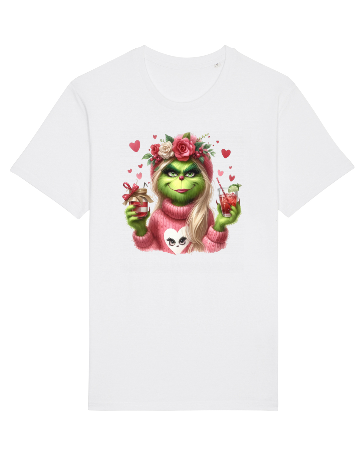 Tricou mânecă scurtă Unisex Rocker White