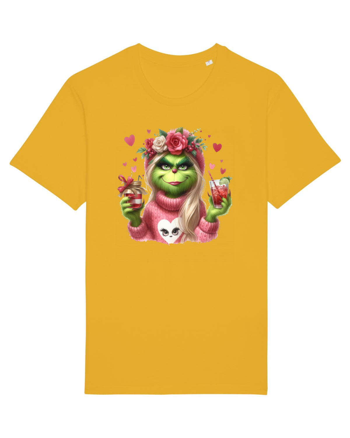 Tricou mânecă scurtă Unisex Rocker Spectra Yellow