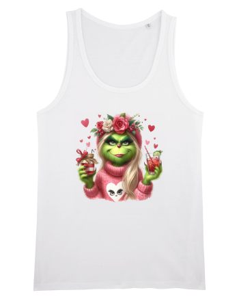 în stil chic Grinch - Fashionistă îndrăgostită și rebelă v10 White