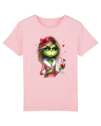 în stil chic Grinch - Fashionistă îndrăgostită și rebelă v11 Cotton Pink