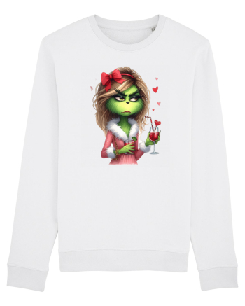 în stil chic Grinch - Fashionistă îndrăgostită și rebelă v11 White