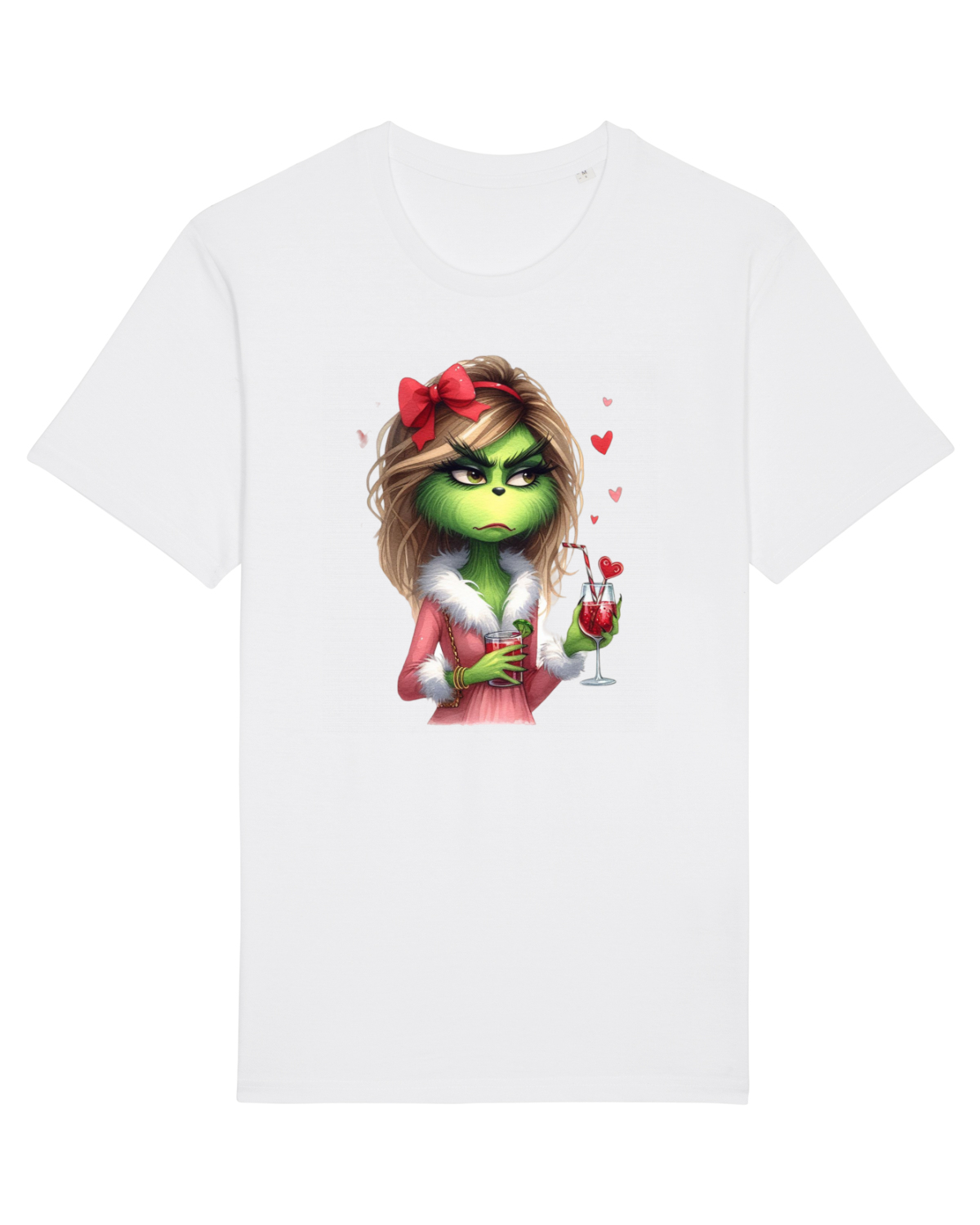 Tricou mânecă scurtă Unisex Rocker White