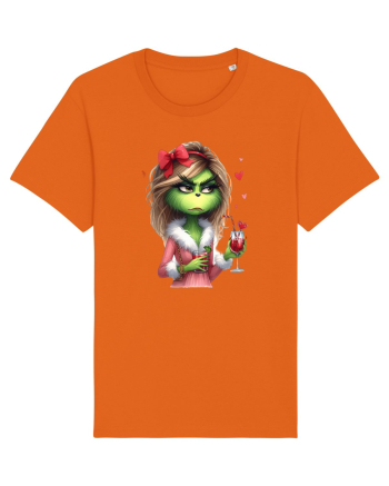 în stil chic Grinch - Fashionistă îndrăgostită și rebelă v11 Bright Orange