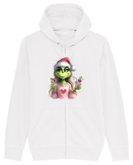în stil chic Grinch - Fashionistă îndrăgostită și rebelă v12 Hanorac cu fermoar Unisex Connector