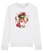 în stil chic Grinch - Fashionistă îndrăgostită și rebelă v2 Bluză mânecă lungă Unisex Rise