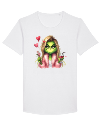 în stil chic Grinch - Fashionistă îndrăgostită și rebelă v3 White