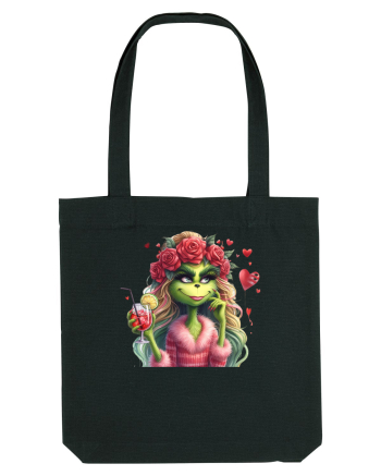 în stil chic Grinch - Fashionistă îndrăgostită și rebelă v4 Black