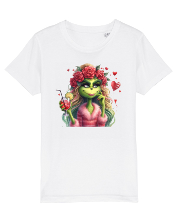 în stil chic Grinch - Fashionistă îndrăgostită și rebelă v4 White