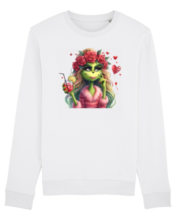 în stil chic Grinch - Fashionistă îndrăgostită și rebelă v4 White