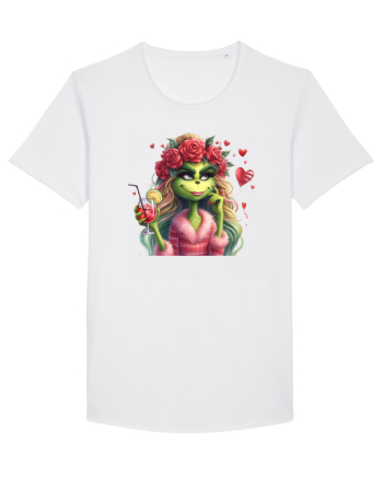 în stil chic Grinch - Fashionistă îndrăgostită și rebelă v4 White