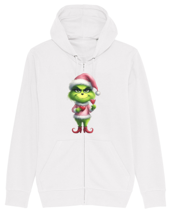 în stil chic Grinch - Fashionistă îndrăgostită și rebelă v5 White