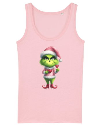 în stil chic Grinch - Fashionistă îndrăgostită și rebelă v5 Cotton Pink