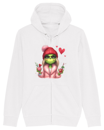 în stil chic Grinch - Fashionistă îndrăgostită și rebelă v6 White