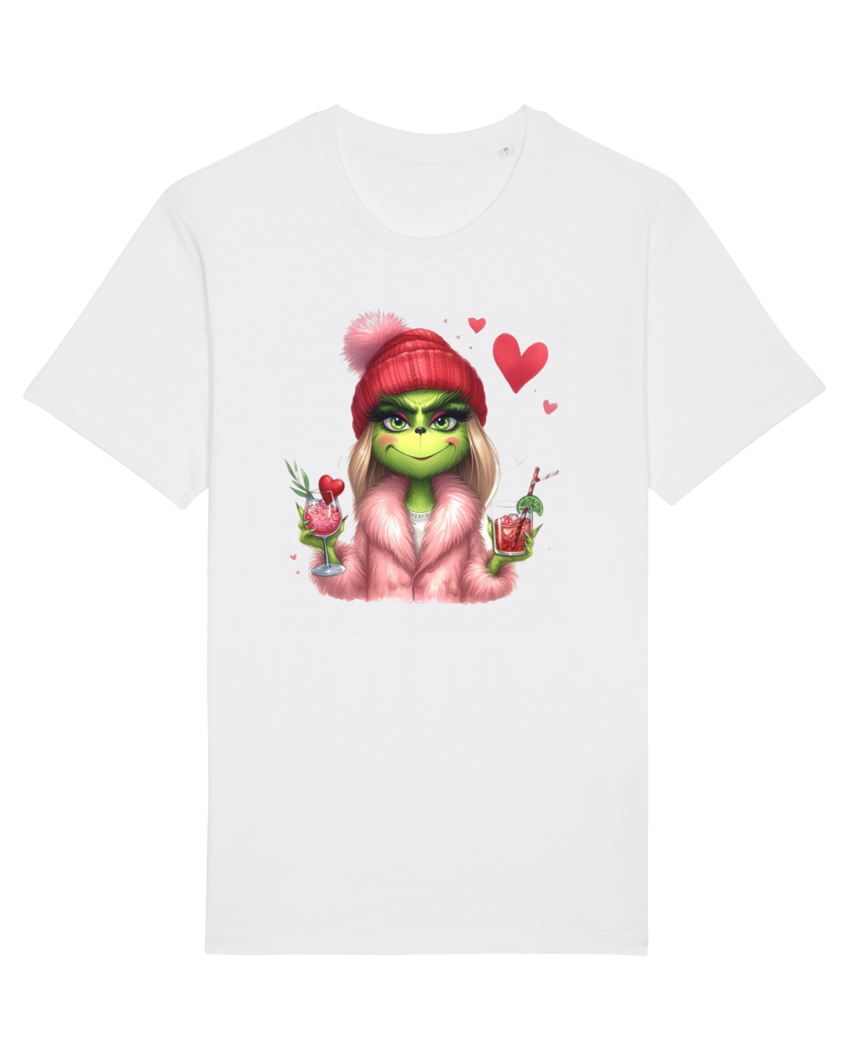 Tricou mânecă scurtă Unisex Rocker White