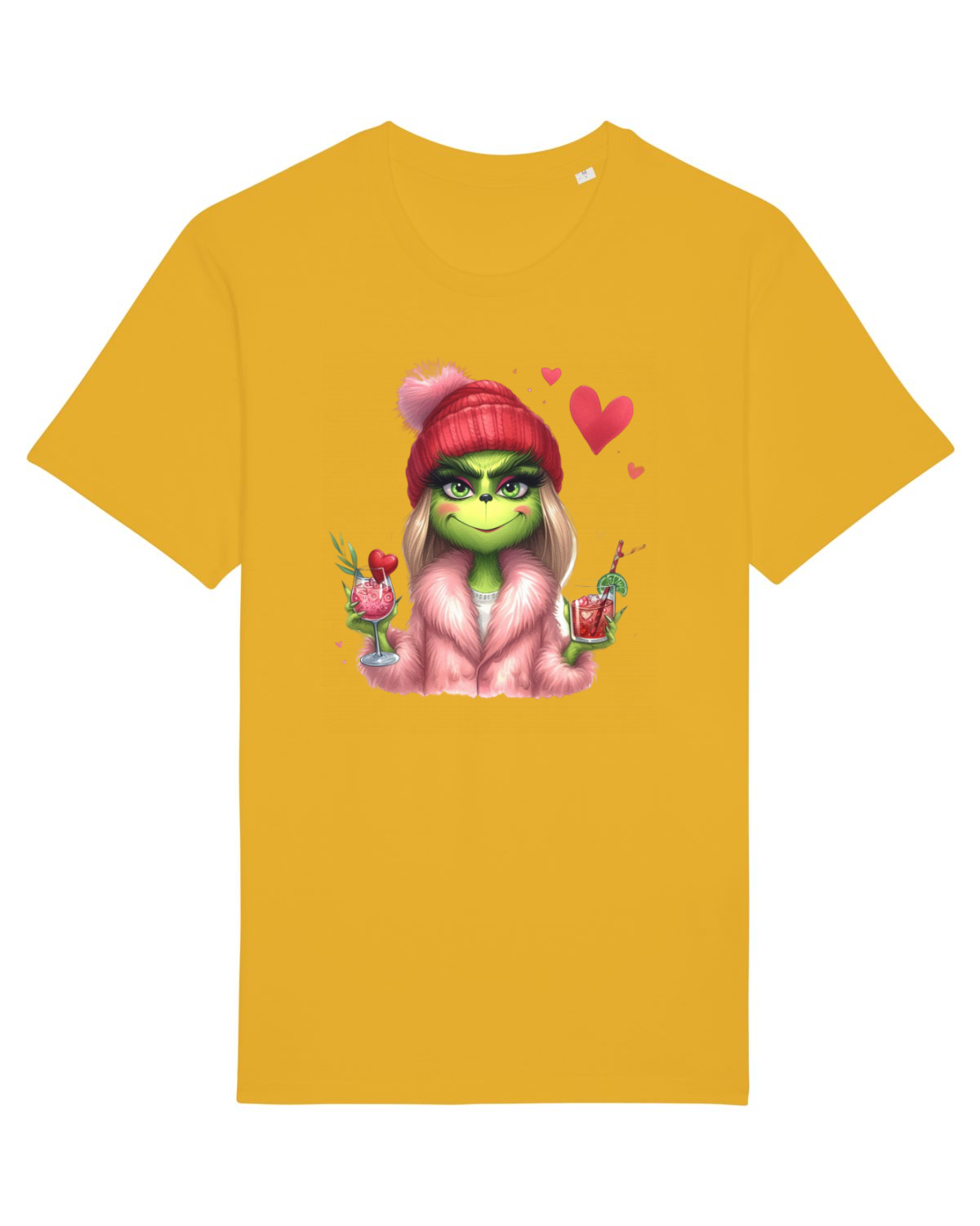 Tricou mânecă scurtă Unisex Rocker Spectra Yellow