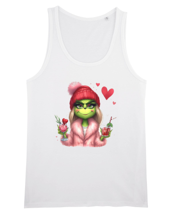 în stil chic Grinch - Fashionistă îndrăgostită și rebelă v6 White