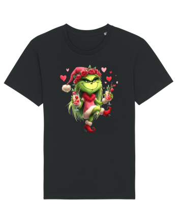în stil chic Grinch - Fashionistă îndrăgostită și rebelă v7 Black