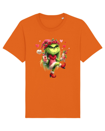 în stil chic Grinch - Fashionistă îndrăgostită și rebelă v7 Bright Orange