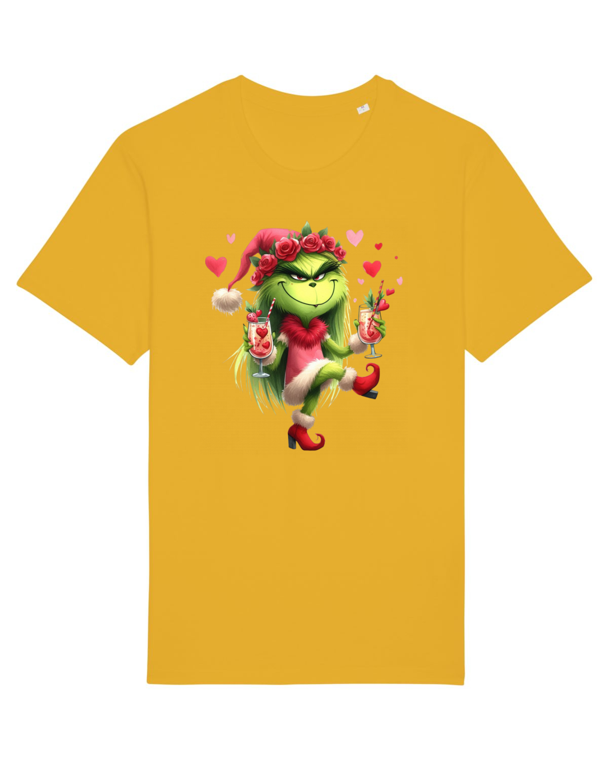 Tricou mânecă scurtă Unisex Rocker Spectra Yellow