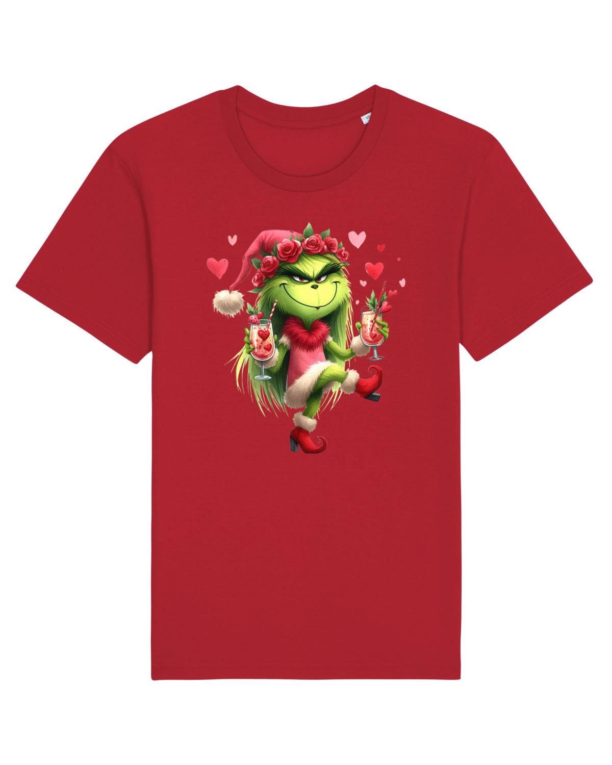 Tricou mânecă scurtă Unisex Rocker Red