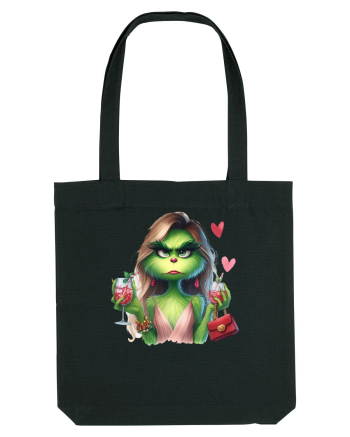 în stil chic Grinch - Fashionistă îndrăgostită și rebelă v8 Black
