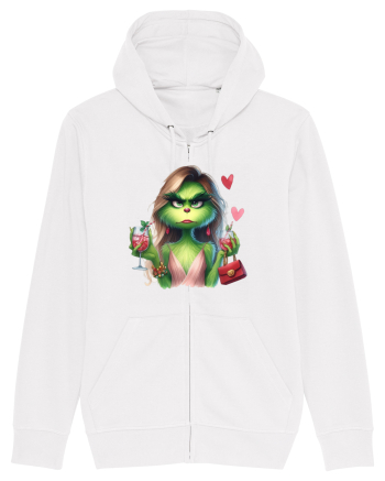 în stil chic Grinch - Fashionistă îndrăgostită și rebelă v8 White