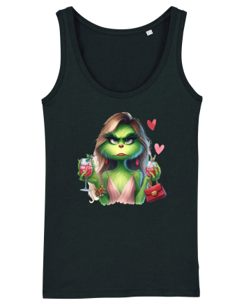 în stil chic Grinch - Fashionistă îndrăgostită și rebelă v8 Black